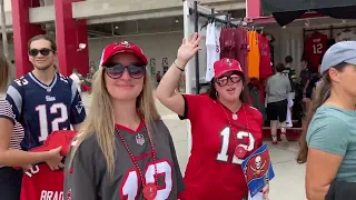 Green Bay Packers vs Tampa Bay Bucs tailgate Raymond James Stadium