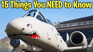 15 Things You NEED to Know About the B-11 Strikeforce Plane in GTA Online