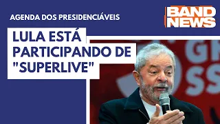 Caiã Messina | Lula está participando de "superlive"