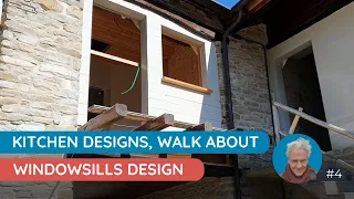 #4 Kitchen ideas, walk about and Windowsills | Renovating 100 year old Barns | Italy