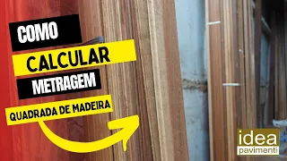 COMO CALCULAR M² DE DECK DE MADEIRA