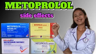 METOPROLOL 50 mg tablets SIDE EFFECTS TAGALOG | METOPROLOL for High Blood Pressure | Simply Shevy