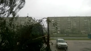Ураган в городе Нижний Тагил  3 июня 2017