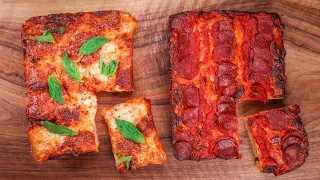 How to Make Delicious Cold Fermented No-Knead Pan Pizzas