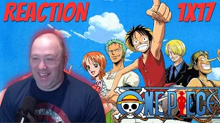 One Piece Anime S1 E17 Reaction "Anger Explosion! Kuro Vs. Luffy! How It Ends!"
