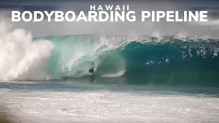 Bodyboard Legends ripping at Pipeline