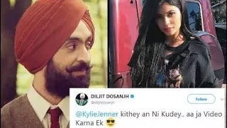 NEW SONG BY DILJIT DOSANJH FOR KYLIE JENNER ! NEW SONG