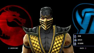 БИОГРАФИЯ СКОРПИОНА в Mortal Kombat versus DC Universe