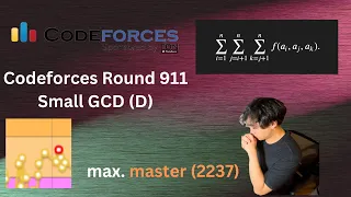 Small GCD Div. 2D SOLUTION (Codeforces Round 911)
