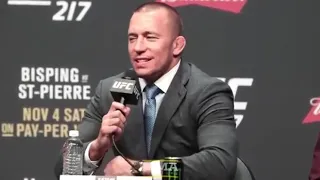 george st pierre i'm gonna do whatever i want to do when i want to do it