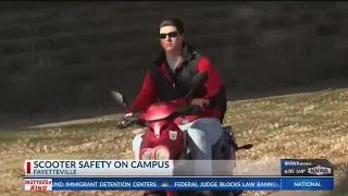 Scooter safety on campus (KNWA)