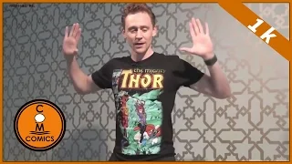 TOM HIDDLESTON (LOKI) DANÇANDO E CANTANDO GET LUCKY E 1K!