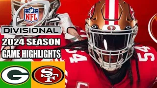 Green Bay Packers vs San Francisco 49ers NFC Divisional Playoffs [FULL GAME] | NFL Highlights 2024