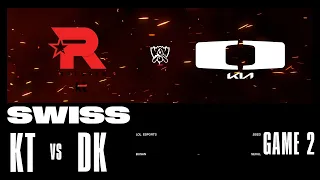 KT vs. DK - Game 2 | Swiss Stage | 2023 Worlds | KT Rolster vs Dplus KIA (2023)