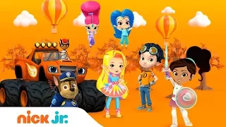 PAW Patrol, Blaze & More Sing the ‘Change is in the Air’ Fall 🍂 Music Video! | Nick Jr. Fall Anthem.