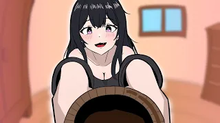 What happens when Endergirl touches this(minecraft anime 25)