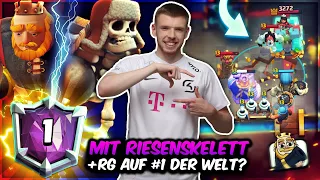 🌎🏆PLATZ 1 DER WELT mit ROYAL GIANT + RIESENSKELETT! | Unglaubliches Deck! | Clash Royale Deutsch