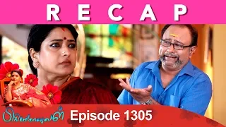 RECAP : Priyamanaval Episode 1305, 29/04/19