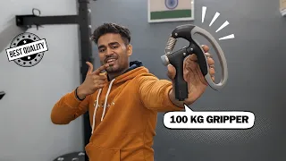 💪 Cheap & Best Adjustable Hand Gripper 100 kg in India | Honest Review After Use!