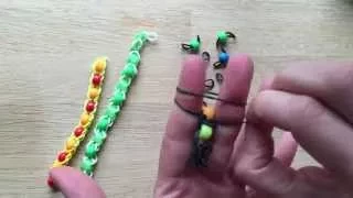 LOOM BANDS! How to Make Pony Bead Rainbow Loom Bracelets with Fingers