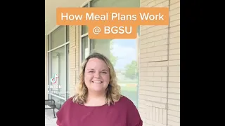 BGSU Meal Plan Breakdown