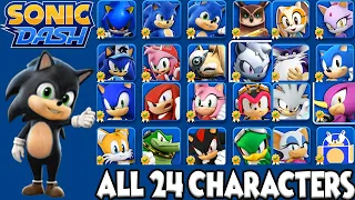 Sonic Dash - Baby Sonic Unlocked vs All Bosses - All 26 Characters Hack Unlimited Rings Mod Gameplay