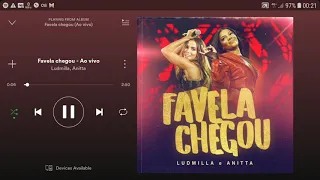 Ludmilla, Anitta - Favela Chegou (Ao Vivo)