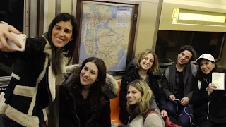 Kindness Boomerang Hits the Rails in NYC!