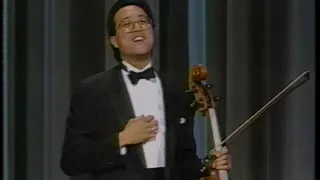 Yo-Yo Ma performs Crumb Cello Sonata for Rostropovich.