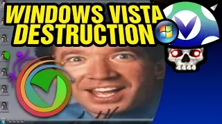 [Vinesauce] Joel - Windows Vista Destruction ( Post Charity 2017 Part 3 )