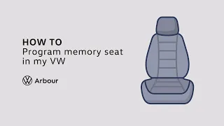 HOW TO - Program memory seat in my VW