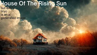 House Of The Rising Sun - But every lyric is an AI generated image
