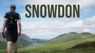 Climbing Snowdon via the Rhyd Ddu Path