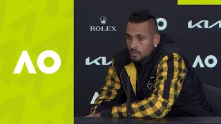 Nick Kyrgios: "The energy out there was special!" press conference (3R) | Australian Open 2021