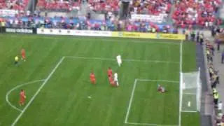 Cristiano Ronaldo scoring goal against Toronto FC