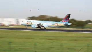 Brussels Airlines Airbus A320-214 | Arrival at Brussels Airport