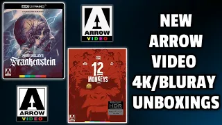 ARROW VIDEO APRIL BLURAY AND 4K UNBOXINGS!