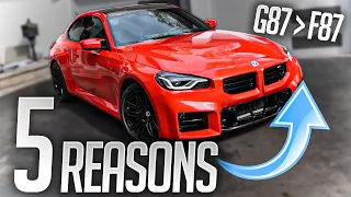 5 reasons why the G87 M2 is BETTER than the F87 M2!