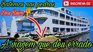 A VIAGEM deu ERRADO⛔️ ACONTECEU UM INCIDENTE. A seca HISTÓRICA de 2023 no AMAZONAS. (F/B Imperador)