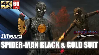 REVIEW : S.H.Figuarts Spider-Man Black & Gold Suit | SHF | Spider-Man No Way Home | Marvel | Unbox
