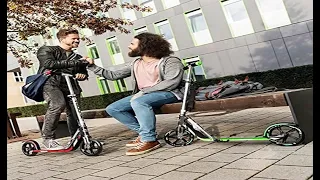 HUDORA BigWheel 205 Scooter - Tretroller für Kinder und Erwachsene - Roller ab 6 Jahre Klappbar.