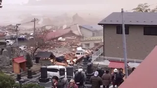 2011 Japan Tsunami - Taro Town. (Redacted)