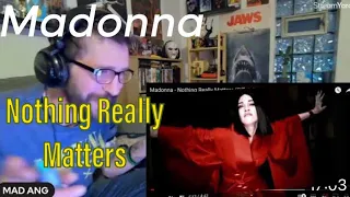 METALHEAD REACTS| Madonna - Nothing Really Matters (Official Video) [HD]