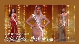 MISS UNIVERSE 2022: TOP 3 DARK HORSES - MISS LAOS. BAHRAIN & CAYMAN ISLAND | CRITIC CHOICE