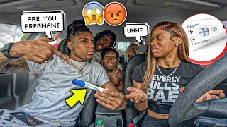 MY OVERPROTECTIVE BROTHER FOUND A POSITIVE PREGNANCY TEST IN MY CAR ! * gone wrong *