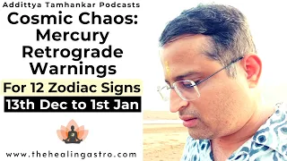 Retrograde Mercury Warnings For all Zodiac Signs | 13 Dec 2023 to 1st Jan 2024 #mercuryretrograde