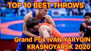 Топ 10 лучших бросков! Гран-при Иван Ярыгин! Красноярск 2020! Top 10 best throws! Wrestling