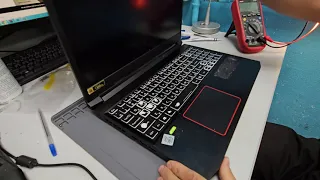 Ремонт ноутбука Acer Nitro 5. Код 43 на RTX 2060