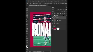 ⚡ Poster Design in Photoshop #shorts #photoshop