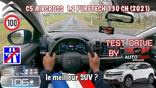 Citroën C5 AIRCROSS 2021 PURETECH 130 | Test Drive POV